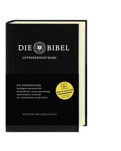 Lutherbibel - Großausgabe, schwarz