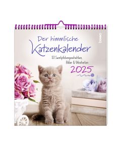 Der himmlische Katzenkalender 2025