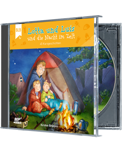 Lotta und Luis und die Nacht im Zelt - Hörbuch (MP3-CD)