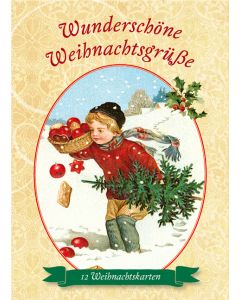 Wunderschöne Weihnachtsgrüße (12 Ex)