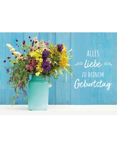 Faltkarte 'Alles Liebe zu deinem Geburtstag'