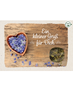 Teekarte 'Ein kleiner Gruß für Dich'