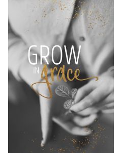 Notizbuch 'Grow in Grace'