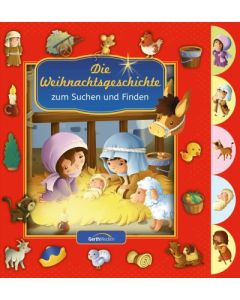 Die Weihnachtsgeschichte zum Suchen und Finden