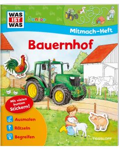 Junior Mitmach-Heft Bauernhof