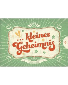 Schiebekarte '... kleines Geheimnis'