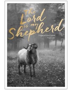 Poster A3 'The Lord is my Shepherd ...'