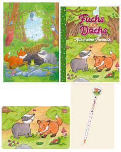 Paket 'Fuchs und Dachs' 4 Teile