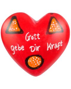 Herz 'Gott gebe dir Kraft'