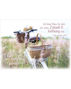 Postkarte 'Alles Gute zum Geburtstag' 12 Ex.