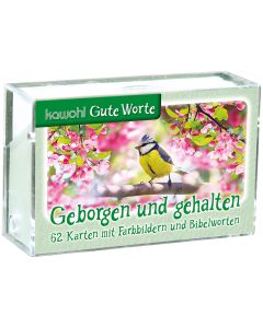 Geborgen & gehalten (Karten-Box)