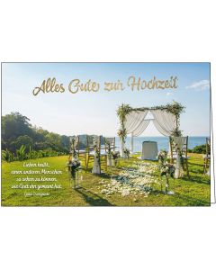 Faltkarte Hochzeit