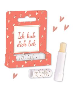 Lippen-Pflegestift 'Ich hab dich lieb'