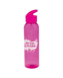 Trinkflasche 'Mutig & Stark', pink