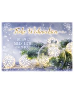 Faltkarte 'Frohe Weihnachten'