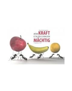 Poster A3 'Meine Kraft ist in den ...'