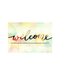 Poster A3 'Welcome'